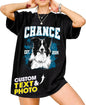 Mit & Mia Custom Your Own Bootleg Rap Shirts for Boyfriend Girlfriend Face Shirt with Photo Gift for Him Her Pet Lovers
