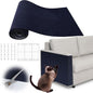 Furniture Protectors from Cats Scratching - 40" x 15.8" Trimmable Self-Adhesive Carpet Protector for Pets, Cat DIY Climbing Couch Protector for Scratch Cat Tree Replacement Indoor (Dark Blue)
