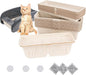 30 Packs Disposable Waste Receptacles Compatible with Nature's Miracle Litter Box 2nd & Littermaid Litter Box 3rd, Kitten Litter Trays with Charcoal Bags, Cat Supplies (Machine NOT Included)