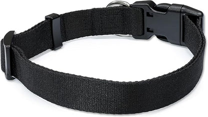 MS-5 Automatic Pet Door Collar, Genuine High Tech Pet Brand Dog Collar for Power Pet Doors - Deluxe Strap (Black, Extra Large) - DC-BLK-MS5-XL