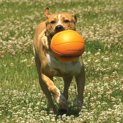 Nylabone Power Play Gripz Felt Basketball Rubber Fetch Toy, Squeaky Ball for Dogs, Large (1 Count)