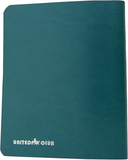 Color Premium PU Leather stitch-sewn US Pet Passport Medical Record for Pet Health and Vaccination English + Spanish for Cat, Dog, Puppy and Kitten (Teal, Single)