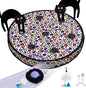 ORSDA Cat Toys, Interactive Activated Moving Ball in 7 Holes Mat, Automatic Fast Rolling Ball, Hide and Seek Toys for Indoor Cats, Exercise Kicker Mouse Catching Game