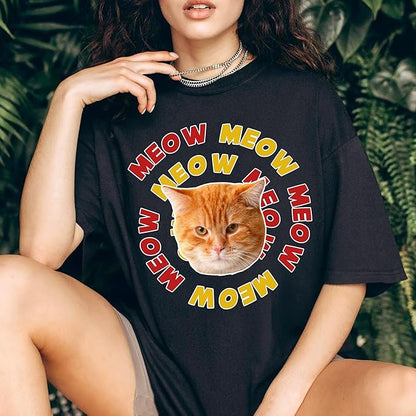 H-DEWALL Custom Shirts Custom Bootleg Rap Shirt for Him Custom Face Shirt with Photo Pet Custom Tees Gift for Dog Cat Lover
