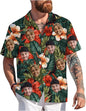 Custom Hawaiian Shirt with Face Photo Picture for Men Women Kids Youth Adult, Tropical Personalized Hawaiian Shirts Gift