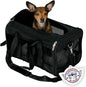 Sherpa Original Deluxe Travel Pet Carrier, Airline Approved & Guaranteed On Board - Black, Medium