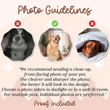 Custom Pet Golf Towel – Personalized Golf Club Towel with Your Dog or Cat Photo & Name – Unique Pet Lover Golf Accessory Gift for Golfers & Pet Owners – Christmas, Birthday or Father’s Day Present