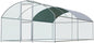 Large Chicken Coop, Chicken Coops for 20 Chickens, Chicken Runs for Yard with Water Poof & UV Resistance Cover, Dome Roof Chicken Coop Run with Double Lockable Doors for Outdoor Backyard