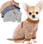 3 Pack Dog Sweaters for Small Dogs Girl Boy Winter Fleece Clothes Warm Soft Dog Sweatshirt Outfit for Dogs Cats Pet Apparel