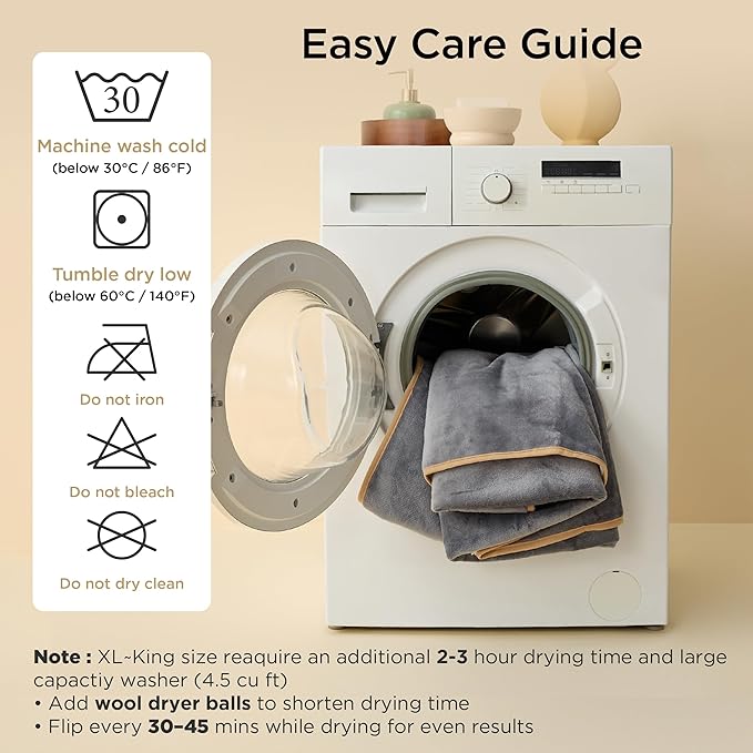 Bedsure Waterproof Blanket for Bed - Sherpa Fleece Waterproof Dog Blankets for Large Dogs, Pet Blankets for Bed/Couch, Soft Plush Reversible Furniture Protector, Queen Size, 90"x86", Grey