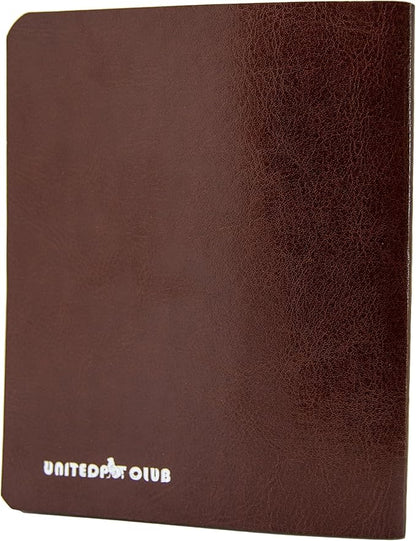 Color Premium PU Leather stitch-sewn US Pet Passport Medical Record for Pet Health and Vaccination English + Spanish for Cat, Dog, Puppy and Kitten (Brown, Single)