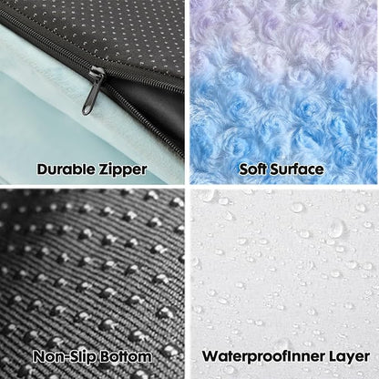 BFPETHOME Orthopedic Dog Beds for Large Dogs-Waterproof Sofa Dog Bed with Removable Washable Cover, Large Pet Bed with Waterproof Lining and Nonskid Bottom,Pet Bed for Dogs