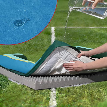 Comfort Expression Orthopedic Dog Bed for Extra Large Dogs 45x35 Inch, Waterproof Egg Crate Foam XL Pet Bed with Removable Bolsters, Dog Couch with Washable Cover & Non-Slip Bottom, Dallas