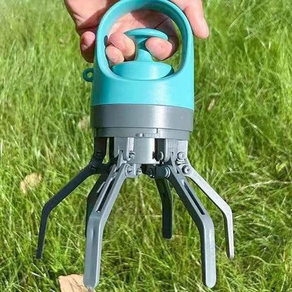 Pooper Scooper for Dog, Portable Dog Poop Holder with Waste Bag Pouch, Sanitary Pet Waste Picker Upper with Claw Pickup Tool, Small & LargeDogs Poop Scoop, Travel Pet Accessories for Walking