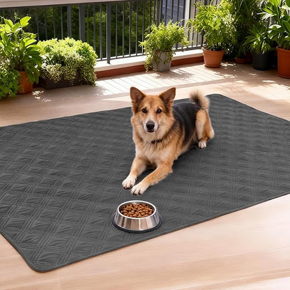 hyha Waterproof Dog Blanket, Reversible Pet Bed Blanket, Soft Sofa Couch Cover for Dogs Washable, Waterproof Pet Couch Covers for Sofa Puppy Cats Furniture Protector(30"x53", Dark Grey/Dark Grey)