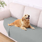 hyha Waterproof Dog Blanket, Soft Dog Bed Cover Pet Blankets, Waterproof Sofa Couch Cover for Dogs Washable, Reversible Pet Couch Covers for Sofa Furniture (40x80 Inch, Grey/Grey)