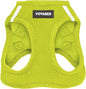 Best Pet Supplies Voyager Step-in Air Harness - All Weather Mesh, Reflective, No Pull Harness for Dogs, Cats - Secure with Hook & Loop Fastener, Buckle, Double D-Rings - Lime Green, S
