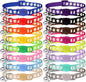 16 PCS Breakaway Cat Collars,Kitten Collar with Bell Cat Collars for Boy Girl Cats Breakaway Collar for Cats Glow in The Dark 6-9 Inch