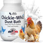 5.5lb Chickie-Whiz Chicken Dust Bath - Made in USA - All Natural Volcanic Ash Dust Bath for Chickens - Healthier Eggs & Feathers - Chicken Coop Accessories for Farms by Billy Buckskin Co.