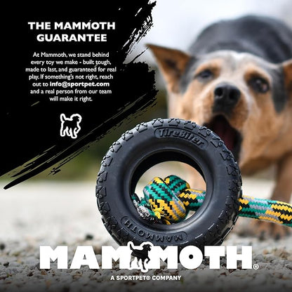 Chew King by Mammoth Premium Treat Dispensing Dog Toy, Durable Natural Rubber Chew Toy, Safety Air Vent, Interactive Enrichment Toy for Aggressive Chewers, Large Pack of 2- Teal