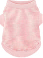 Cozy and Functional Dog Shirts for Small Puppies: Stretchable Pink Attire with Easy-On Design, Ideal for Chihuahuas and Yorkies - Enhance Comfort and Playfulness on Chill Days XX-Large