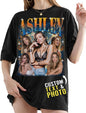 Custom Bootleg Rap Shirt with Photo Text, Vintage Custom Picture Shirt for Girlfriend, Boyfriend, Dad, Mom, Pet Lover Friend