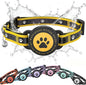 Airtag Cat Collar Breakaway, Reflective Cat Collar with AirTag Holder and Bell, Compatible with Apple Air Tag, Comfortable Padding, Adjustable, Durable (Yellow, S)