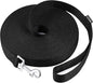 AmaGood Dog Leashes for Small Medium Large Dogs,15 ft 20 ft 30 ft 50 ft Long Dog Leashes for Dog Training,Tie Out,Play,Safety,Camping (20 feet, Black)