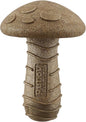Outward Hound Dogwood Mushroom Durable Dog Chew Toy, Peanut Butter Scent, Medium