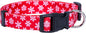 Native Pup Christmas Dog Collar- Winter Holiday Collars for Pets- Xmas Gift for Puppy- Santa, Reindeer, Snowman, Candy Cane, Red Green- Girl Boy- Small, Medium, Large Breeds (Red Snowflake, Large)