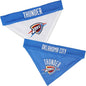 Pets First NBA Dog Bandana - Oklahoma City Thunder Reversible Pet Bandana. 2 Sided Home & Away Sports Bandana with a PREMIUM Embroidery TEAM Logo, Large/X-Large