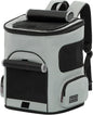 PETSFIT Cat Carrier Backpack with Upgraded Waist Protection, Pet Carrier Backpack Designed for Small Dogs/Cats, Fully Ventilated Collapsible Dog Backpack for Outdoor Traveling Hiking Camping,Grey