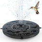 Solar Fountain Water Pump for Bird Bath, Floating Solar Powered Water Fountain Pump for Bird Bath, Garden, Pond, Pool, Outdoor (1.4W)