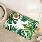 Palm Leaf Pet Feeding Mat,Boho Absorbent Quick-Dry Cat Dog Food and Water Bowl Mats,Non-Slip Rubber Backing Mat,Cat Dog Accessories Supplies 16"x24"