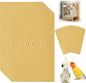50 PCS Gravel Liner Paper for Bird Cage 10 x 16 Inch Bird Cage Paper Liners Birdcage Cage Liner for Birdcage Parrots Cockatiels