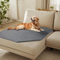 Luciphia 100% Waterproof Couch Cover Blanket for Dogs Anti-Slip Pet Couch Protector Sofa Mat Puppy Cat with Non-Slip Bottom, Light Grey, 40x50 Inch