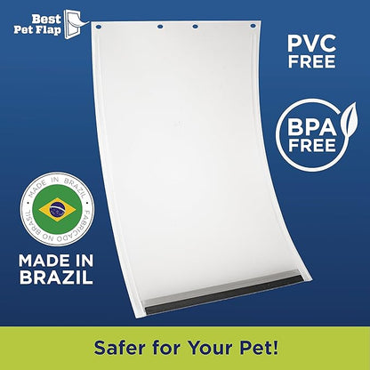Medium Non PVC Compatible w/PetSafe PAC11-11038 - 8 1/8" x 12 7/8" Longer Lasting, Most Energy Efficient, Less Shrinkage, BPA Free