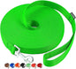 AMAGOOD Dog/Puppy Obedience Recall Training Agility Lead-15 ft 20 ft 30 ft 50 ft Long Leash-for Dog Training,Tie Out,Play,Safety,Camping (20Feet x 1Inch, Green)