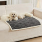 HAOMAIJIA Dog Couch Bed for Medium Dogs, Non Slip Pet Couch Covers for Sofa Thick Soft Washable Dog Couch Cover Protector All Seasons Universal Dogs and Cats Bed Mat (Grey, Medium)