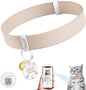 Cat Collar with Bell, Stretch Elastic Quick Release, Non Breakaway Lightweight Kitten Collar for Girl Boy Cats, Pet Supplies,Gifts,Accessories, Khaki