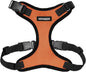 Voyager Step-in Pet Harness - All Weather Mesh, Adjustable Step in Harness for Cats and Dogs by Best Pet Supplies - Orange/Black Trim, XS