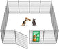 FXW MiniPaws Unleashed Dog Playpen, Expandable & Portable Design for Yard, RV Camping and Indoor Use, for Small and Medium Dogs, 32-inch 16 Panels