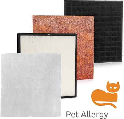 Rabbit Air, MinusA2 Air Purifiers for Home, Ultra Quiet HEPA Air Purifier - Wall Mountable Large Room Air Purifier - Stylish & Efficient - (SPA-780A, White, Pet Allergy)