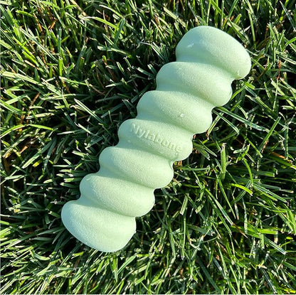 Nylabone Sensory Material Soothing Puppy Chew Toy Stick, Toys for Teething Puppies, Peanut Butter Flavor, Small - Up to 25 lbs, 1 Count