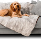 PupProtector Waterproof Throw Blanket for Dogs and Cats, Pet Blanket Cover for Couches, Sofas, Beds, Car Seats, Furniture, Calming Soft Faux Fur, Grey, Original (60" L x 50" W)