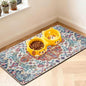 Pet Feeding Mat for Floors Waterproof Dog Mat for Food and Water Absorbent Quick Dry Non Slip mat for Cat Bowls