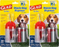 Glad for Pets Extra Large Unscented Heavy Duty Dog Waste Bags with Dispenser and Metal Clip | Plastic Disposable Poop Bags for Dogs, Easy to Use for Dog Walking, 30 Count (Pack of 2)