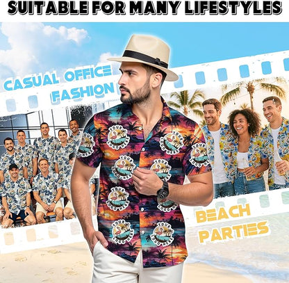 Custom Hawaiian Shirt with Face Photo Picture for Men Women Kids Youth Adult, Tropical Personalized Hawaiian Shirts Gift