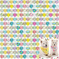 Aliceset 180 Pcs Summer Pet Dog Bandana Bulk Fruit Bandanas for Dogs Adjustable Washable Tropical Pet Triangle Scarf Dog Kerchief Bibs for Small Medium Large Dog Cat Holiday Costume Accessories