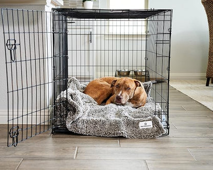 Pet Parents Premium Pet Blanket - Water Resistant, Perfect for Crates, Calming, Large, Medium, Small Dogs & Puppies - Color: Chocolate, Size: 32x40